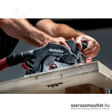 METABO KS 18 LTX 57 Akkus körfűrész (165mm) metaBOXban (Akku és töltő nélkül!)