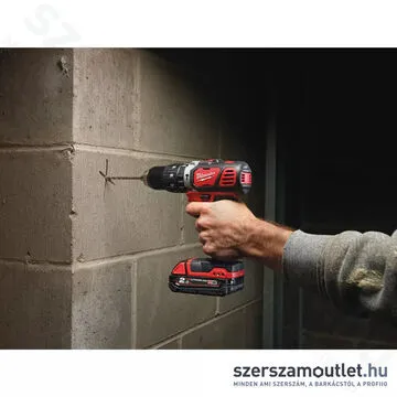 MILWAUKEE M18 BPD-202C Akkus ütvefúró-csavarozó kofferben (2x2,0Ah/18V) (4933443515)