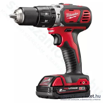 MILWAUKEE M18 BPD-202C Akkus ütvefúró-csavarozó kofferben (2x2,0Ah/18V) (4933443515)