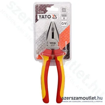 YATO Kombinált fogó 1000V-ig szigetelt 200mm (YT-21153)
