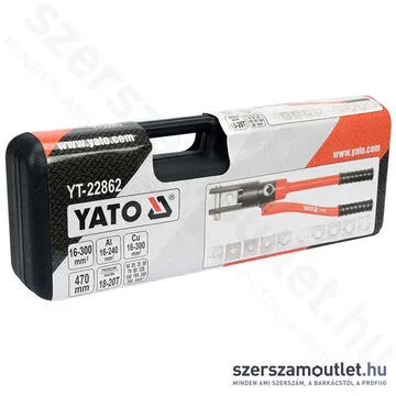 YATO Kézi hidraulikus kábelsaru prés 16-300mm (YT-22862)