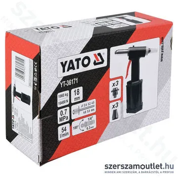 YATO Pneumatikus popszegecshúzó (1/4