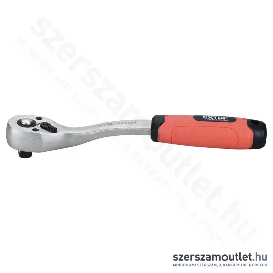 EXTOL Racsnis hajtókar, hajlított 3/8"x208mm
