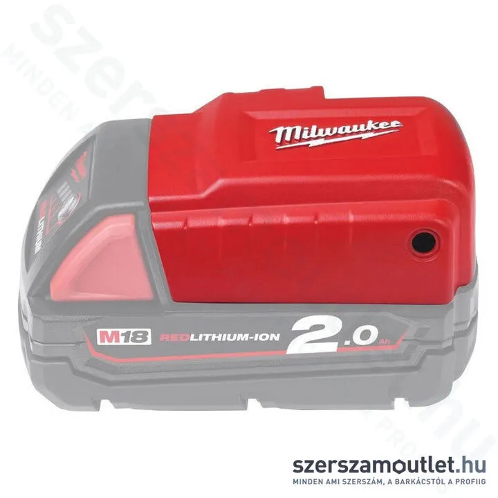 MILWAUKEE M18 adapter USB töltővel (4932430084)