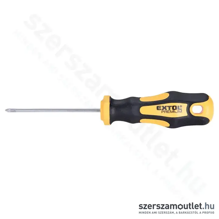 EXTOL Csavarhúzó, mágneses PZ0x75mm
