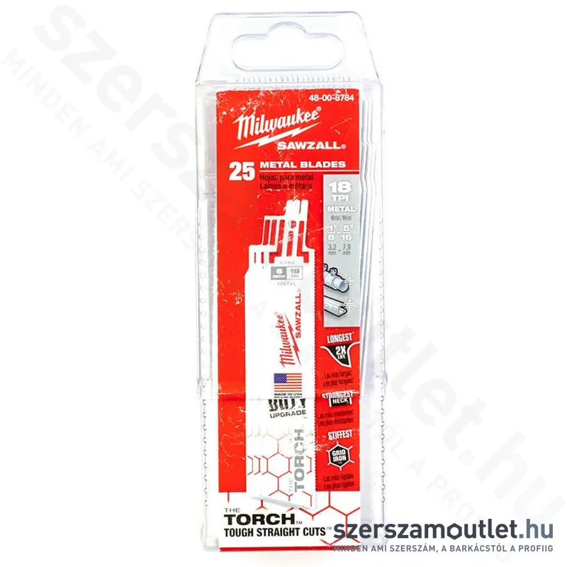 MILWAUKEE HEAVY DUTY bontó orrfűrészlap T150x18mm (25db)