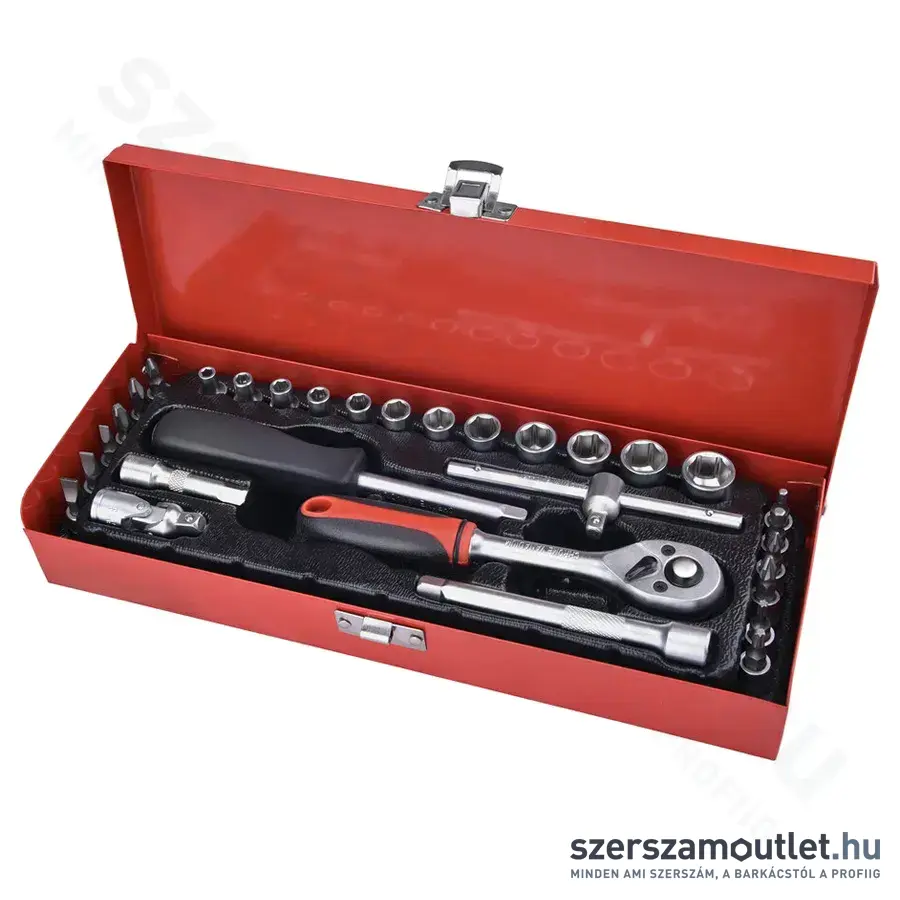 EXTOL Dugókulcs készlet 30 részes 1/4" (4-14mm)