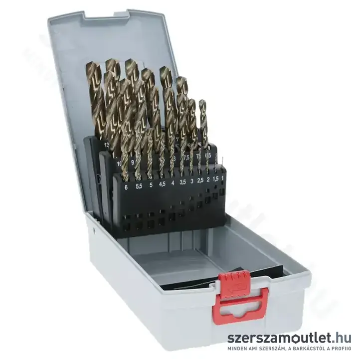 BOSCH HSS-Co Pro Box fémfúró készlet (25db, 1,0-13,0 mm)