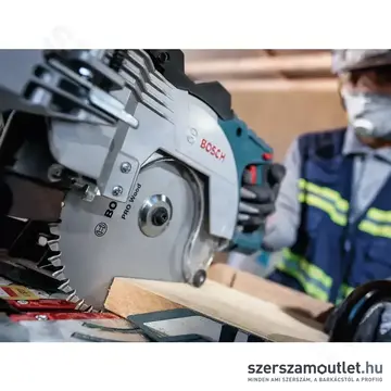 BOSCH Optiline Wood körfűrészlap leszabó és gérvágó fűrészekhez, 254x2,0/1,4x30mm 24 fog