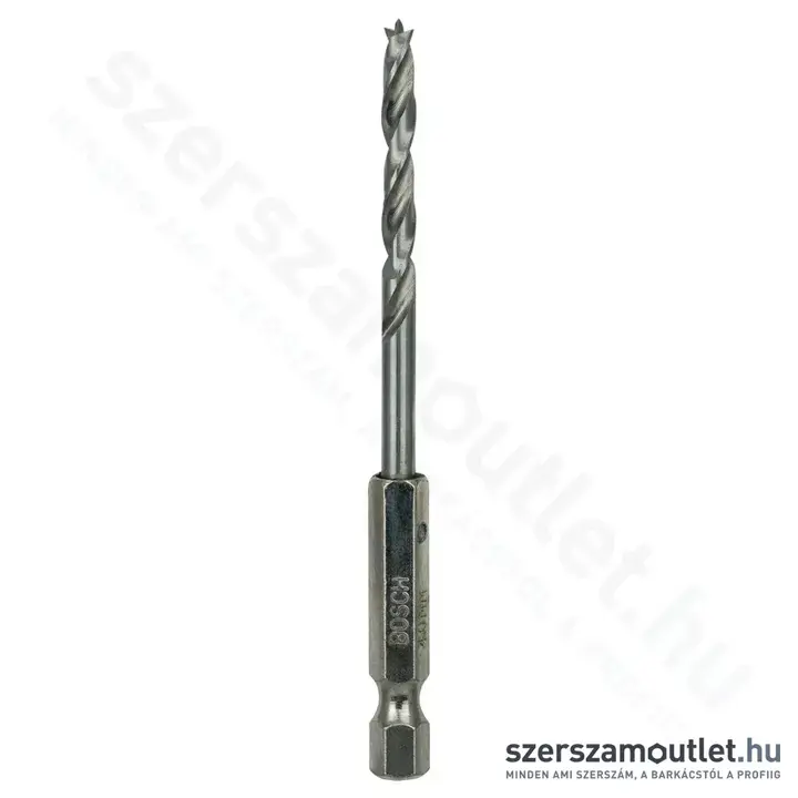 BOSCH Fa spirálfúró 1/4"-os bitbefogással 4,0x43x88mm