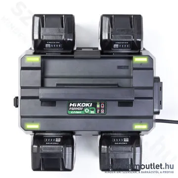 HIKOKI UC18YTSL MULTI VOLT Multi-Port töltő 4db akkukhoz (14,4/18V)