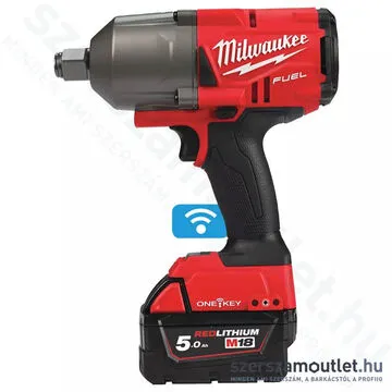 MILWAUKEE ONE-KEY M18 ONEFHIWF34-502X Akkus ütvecsavarozó, HD kofferben (3/4" 1627Nm) (2x5,0Ah/18V)