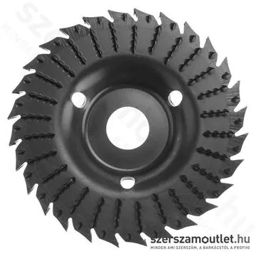 EXTOL Faforgácsoló korong sarokcsiszolóhoz 125x22,2mm
