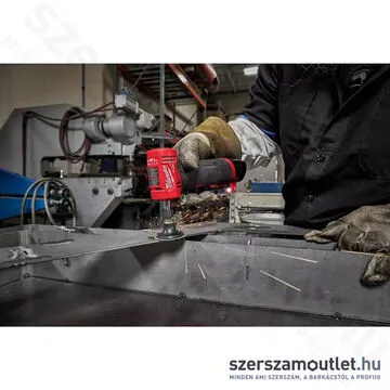 MILWAUKEE M12 FDGA-0 Akkus derékszögű csiszoló (12V) (Akku és töltő nélkül!) (4933471438)