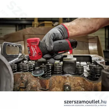 MILWAUKEE M12 FDGA-0 Akkus derékszögű csiszoló (12V) (Akku és töltő nélkül!) (4933471438)