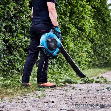 MAKITA DUB363PT2V Szénkefementes akkus Szívó-fúvó (18V) (2x5.0Ah+dupla töltő)