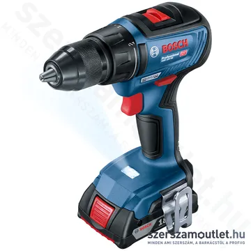 BOSCH GSR 18V-50 Akkus fúró-csavarbehajtó szénkefementes, L-CASE koffer (2x2,0Ah/18V) (06019H5000)