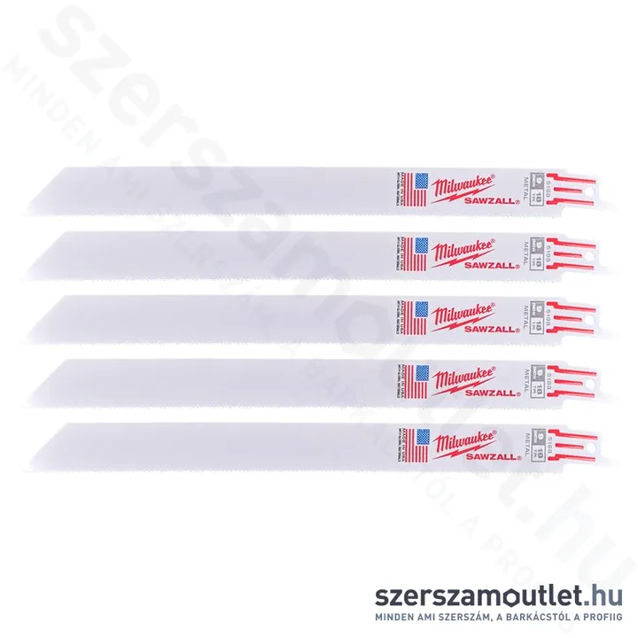 MILWAUKEE Orrfűrészlap 230mm 18TPI (5db)