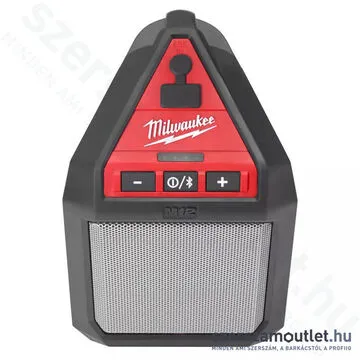 MILWAUKEE M12 JSSP-0 Bluetooth akkus hangszóró (12V) (Akku és töltő nélkül!) (4933448380)