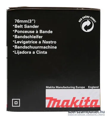 MAKITA 9911 Szalagcsiszoló (650W/76x457mm)