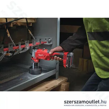 MILWAUKEE M18 HKP-201CA FORCE LOGIC Akkus hidraulikus lyukasztógép (1x2,0Ah/18V) (4933451204)