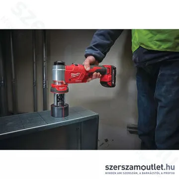 MILWAUKEE M18 HKP-201CA FORCE LOGIC Akkus hidraulikus lyukasztógép (1x2,0Ah/18V) (4933451204)