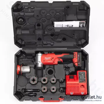 MILWAUKEE M18 HKP-201CA FORCE LOGIC Akkus hidraulikus lyukasztógép (1x2,0Ah/18V) (4933451204)