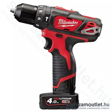 MILWAUKEE M12 BPD-402C Akkus ütvefúró-csavarozó kofferben (2x4,0Ah/12V) (4933441935)