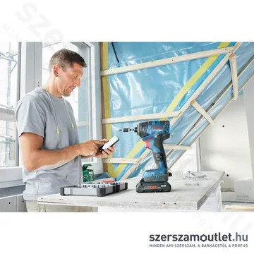 BOSCH GDR 18V-200 C Akkus ütvecsavarozó (18V) (1/4" 200Nm) (Akku és töltő nélkül!) (06019G4104)