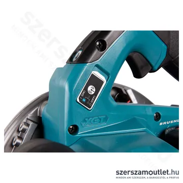 MAKITA HS004GZ Akkus szénkefementes körfűrész (40V/190mm) (Akku és töltő nélkül!)