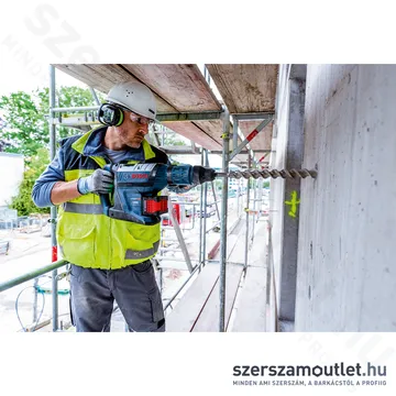 BOSCH GBH 18V-45 C Akkus fúró-vésőkalapács SDS-Max, kofferben (18V) (Akku és töltő nélkül!)