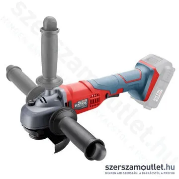 EXTOL Share20V Akkus sarokcsiszoló (20V/115mm) (Akku és töltő nélkül!)
