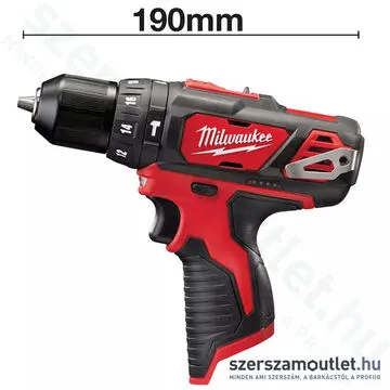 MILWAUKEE M12 BPD-0 Akkus ütvefúró-csavarozó (12V) (Akku és töltő nélkül!)