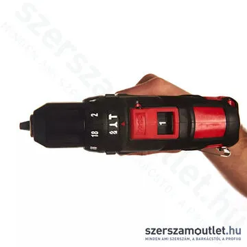 MILWAUKEE M12 BPD-0 Akkus ütvefúró-csavarozó (12V) (Akku és töltő nélkül!)
