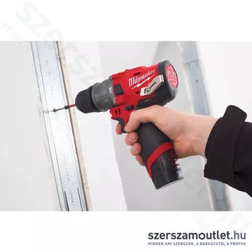 MILWAUKEE M12 FPDX-202X Akkus szénkefementes ütvefúró-csavarozó, levehető tokmányú (2x2,0Ah/12V)