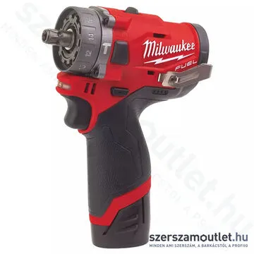 MILWAUKEE M12 FPDX-202X Akkus szénkefementes ütvefúró-csavarozó, levehető tokmányú (2x2,0Ah/12V)