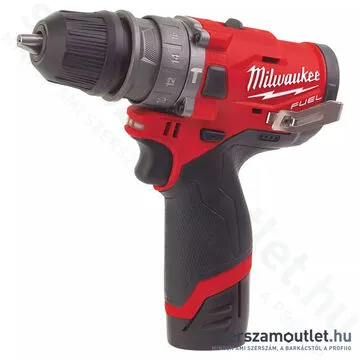 MILWAUKEE M12 FPDX-202X Akkus szénkefementes ütvefúró-csavarozó, levehető tokmányú (2x2,0Ah/12V)