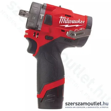 MILWAUKEE M12 FPDX-202X Akkus szénkefementes ütvefúró-csavarozó, levehető tokmányú (2x2,0Ah/12V)