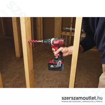 MILWAUKEE M18 BDD-402X Akkus fúró-csavarbehajtó HD kofferben (2x4,0Ah/18V) (4933446198)