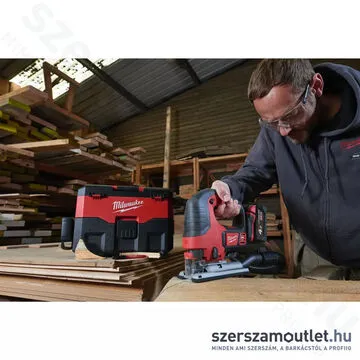 MILWAUKEE M18 BJS-0X Akkus szúrófűrész HD kofferben (18V) (Akku és töltő nélkül!) (4933459573)