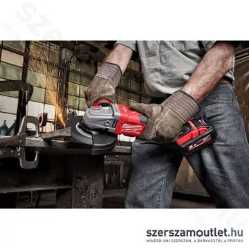 MILWAUKEE M18 FHSAG125XB-0 Akkus sarokcsiszoló, szénkefementes (18V/125mm) (Akku és töltő nélkül)