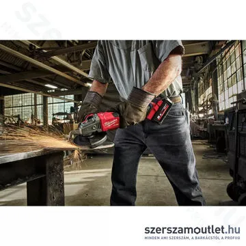 MILWAUKEE M18 FHSAG125XB-0 Akkus sarokcsiszoló, szénkefementes (18V/125mm) (Akku és töltő nélkül)