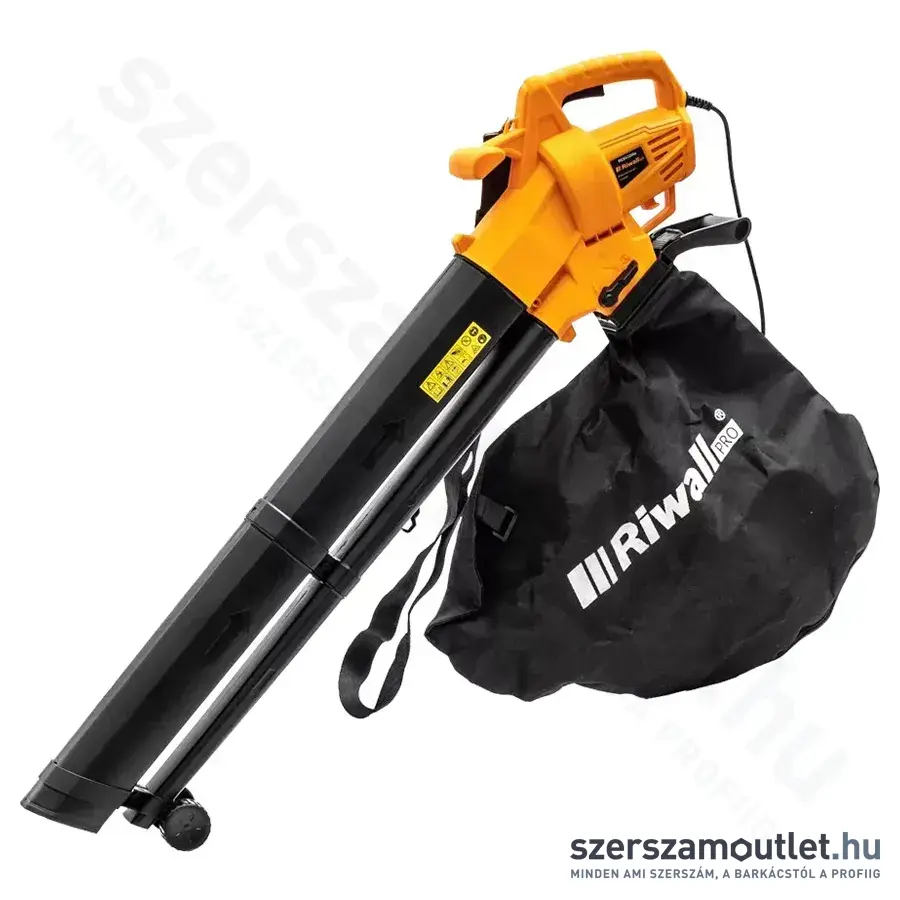 RIWALL REBV 3200 E Elektromos lombszívó/fúvó, 45l, 3200W/230V