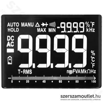 EXTOL Digitális multiméter (Amper/Volt/Ohm)