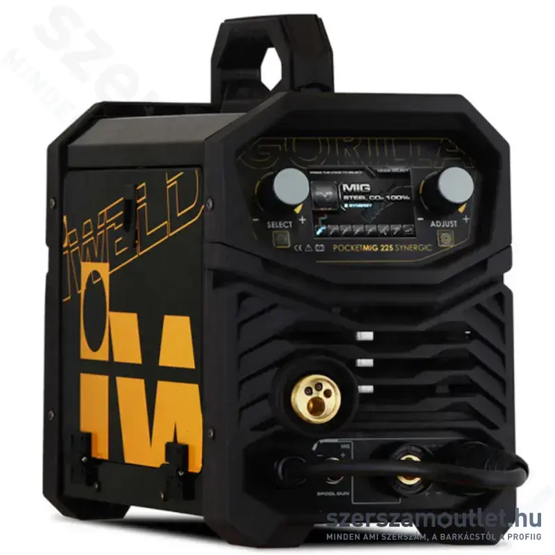 IWELD GORILLA POCKETMIG 225 SYNERGIC Hegesztő inverter (50-180A)