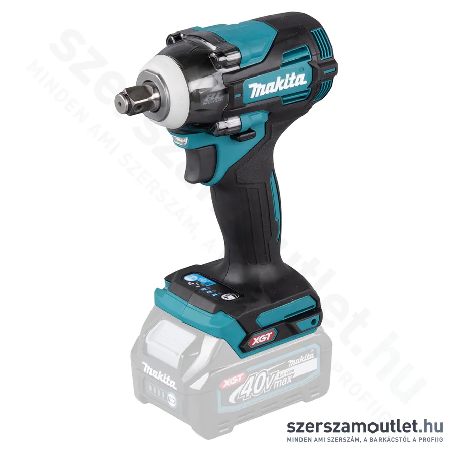 MAKITA TW004GZ Akkus ütvecsavarozó (350Nm 1/2)(Akku és töltő nélkül!) (40V/BL)