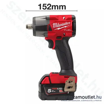 MILWAUKEE M18 FMTIW2F12-502X Akkus ütvecsavarozó HD kofferben (1/2" 745Nm) (2x5,0Ah/18V)
