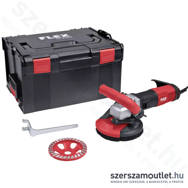 FLEX LD 16-8 125R 230/CEE Betoncsiszoló, L-BOXX (1600W/125mm) (447.617)