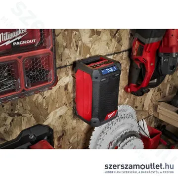 MILWAUKEE M12 RCDAB+-0 Akkus rádió/töltő DAB+ (12V) (Akku és töltő nélkül!)