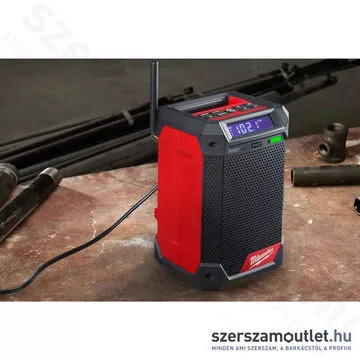 MILWAUKEE M12 RCDAB+-0 Akkus rádió/töltő DAB+ (12V) (Akku és töltő nélkül!)